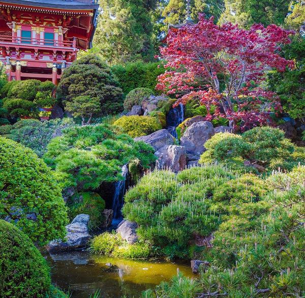 Miller, Anna 아티스트의 Pagoda-Japanese Tea Garden-Golden Gate Park-San Francisco-California-USA작품입니다.